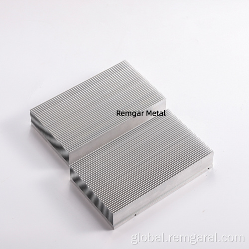 Extruded Aluminum Heatsink custom anodized profile extruded aluminum heatsink Supplier